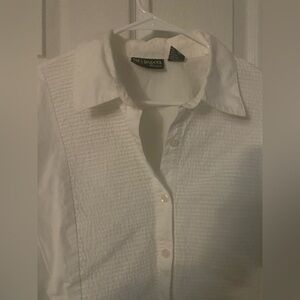 Vintage, Style & Co. Women' 18W Shirt Button down Pleated, 100% cotton
